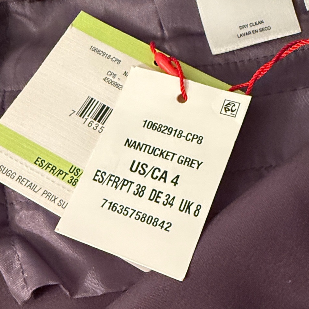 Anne Klein Grey Ankle Pants - Picture 5 of 9